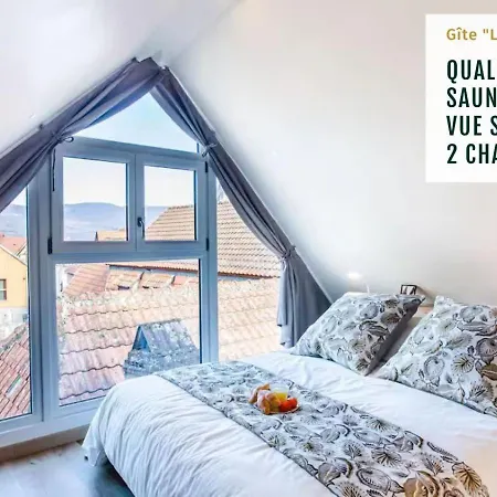 Gite La Rodernelle - Sauna Privatif - Climatisation - Vue Sur Le Chateau Du Haut Koenigsbourg Exterior photo