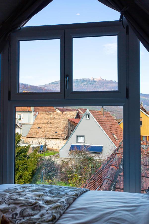 La Rodernelle - Sauna Privatif - Climatisation - Vue Sur Le Chateau Du Koenigsbourg Apartment Rodern